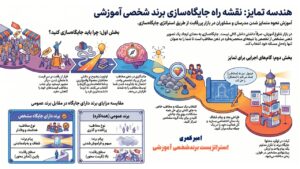 اینفوگرافیک برند شخصی آموزشی